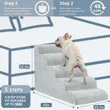 2/3/4/5 Steps Pet Stairs