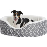 Memory Foam Oval Cuddler Dog Bed Sofa