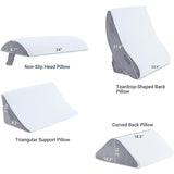 4pcs Orthopedic Bed Wedge Pillow Set