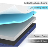 Tri-folding Memory Foam Topper