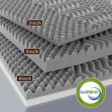 7-Zone Graphene Memory Foam Topper