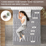 7-Zone Graphene Memory Foam Topper